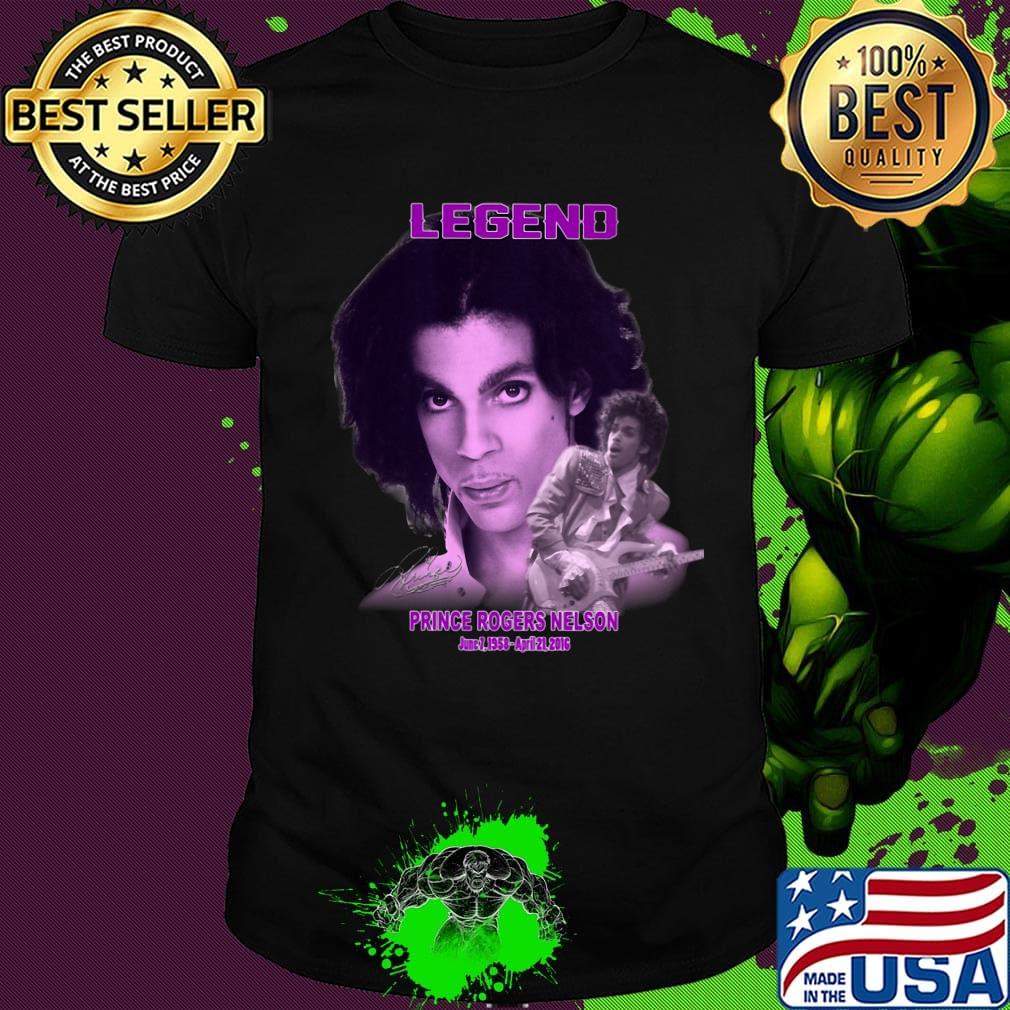 Legend prince rogers nelson guitar shirt