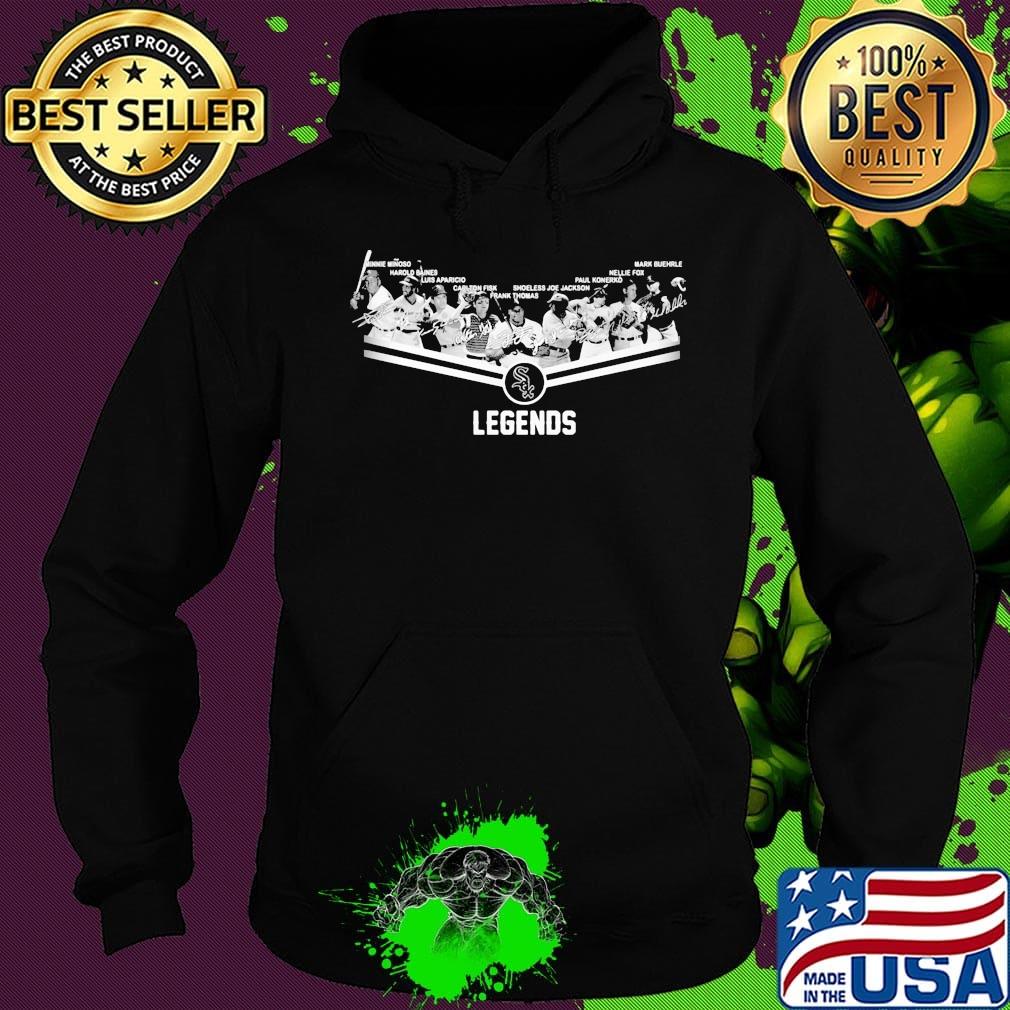 Legends chicago white sox baseball players signatures s Hoodie Legends chicago white sox baseball players signatures s Hoodie