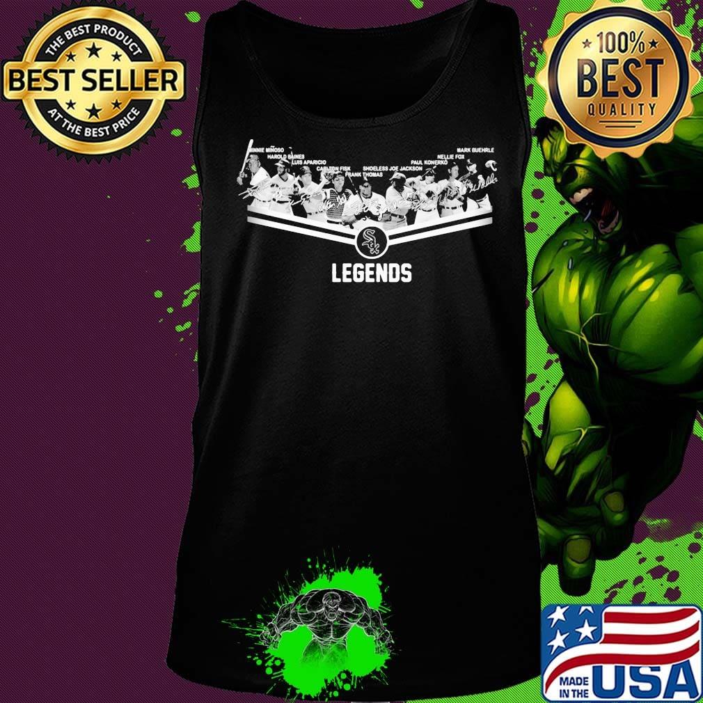 Legends chicago white sox baseball players signatures s Tank top Legends chicago white sox baseball players signatures s Tank top