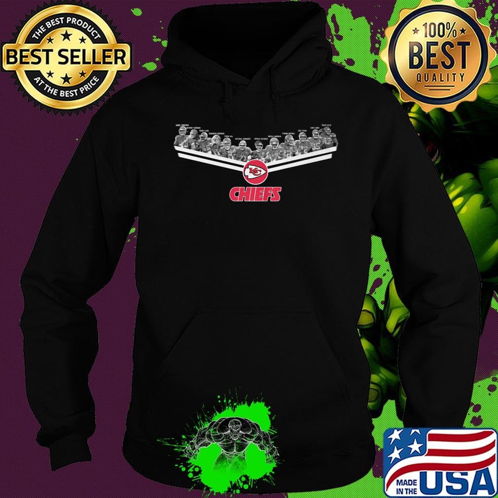 Legends kansas city chiefs team players signatures s Hoodie Legends kansas city chiefs team players signatures s Hoodie