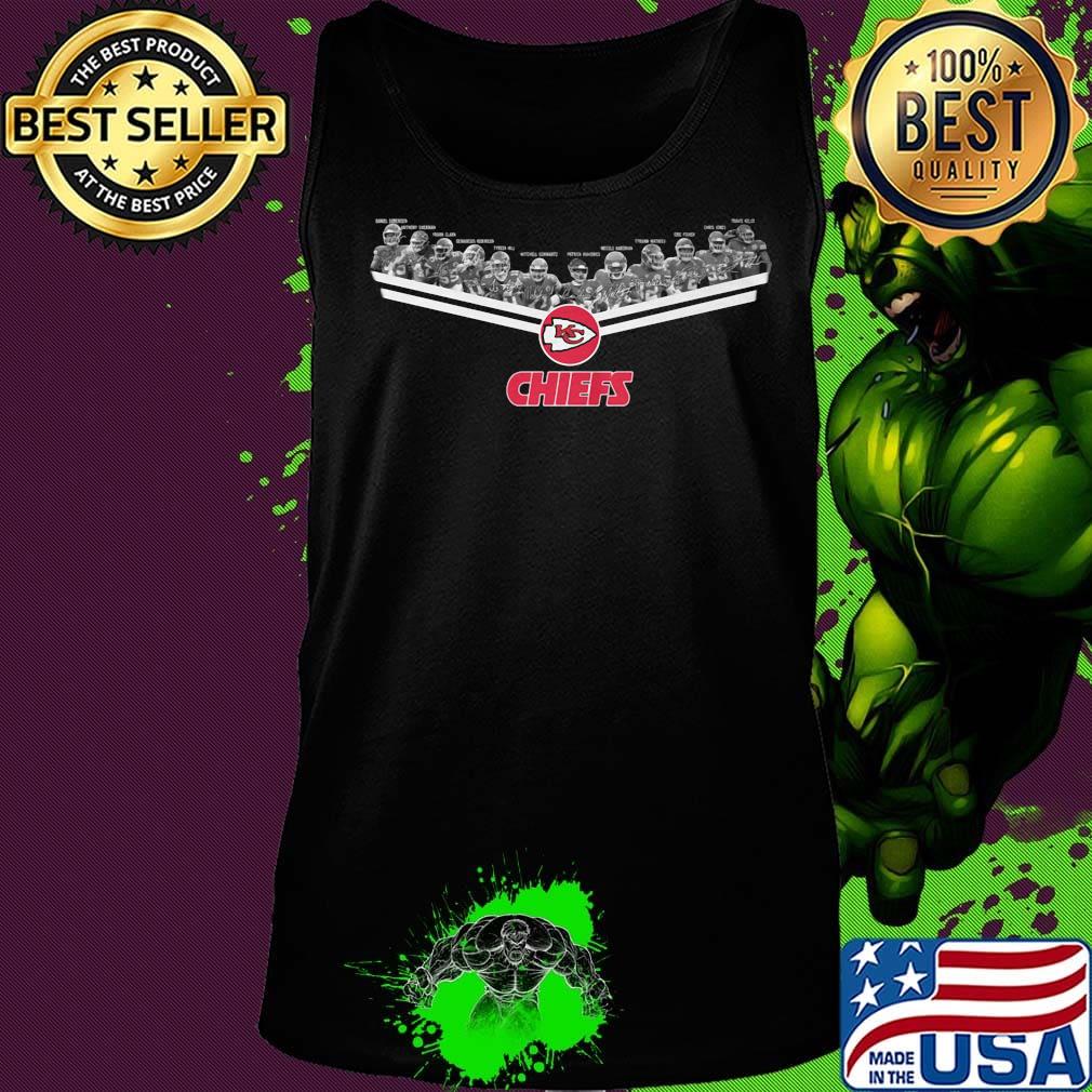 Legends kansas city chiefs team players signatures s Tank top Legends kansas city chiefs team players signatures s Tank top
