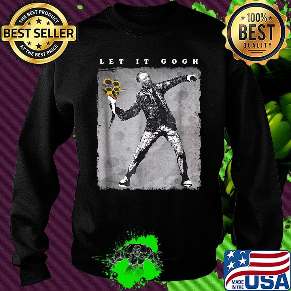 Let it van gogh flowers art s Sweater Let it van gogh flowers art s Sweater