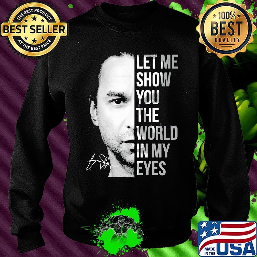 Let me show you the world in my eyes depeche mode dave gahan signature s Sweater Let me show you the world in my eyes depeche mode dave gahan signature s Sweater