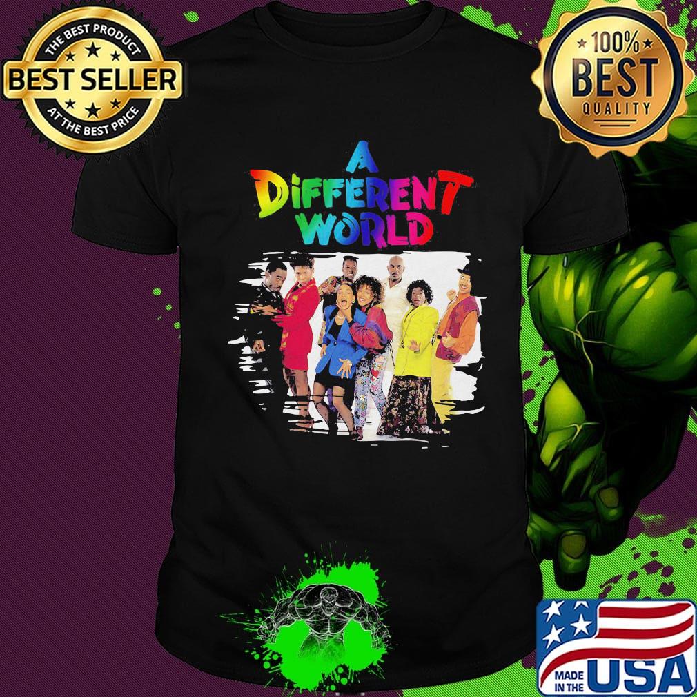 Lgbt a different world characters shirt