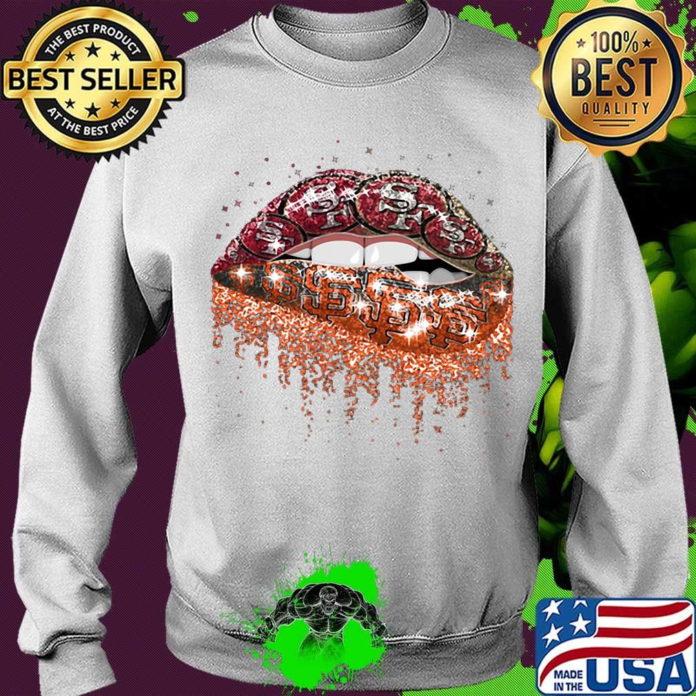 Lips san francisco 49ers and san francisco giants s Sweater Lips san francisco 49ers and san francisco giants s Sweater