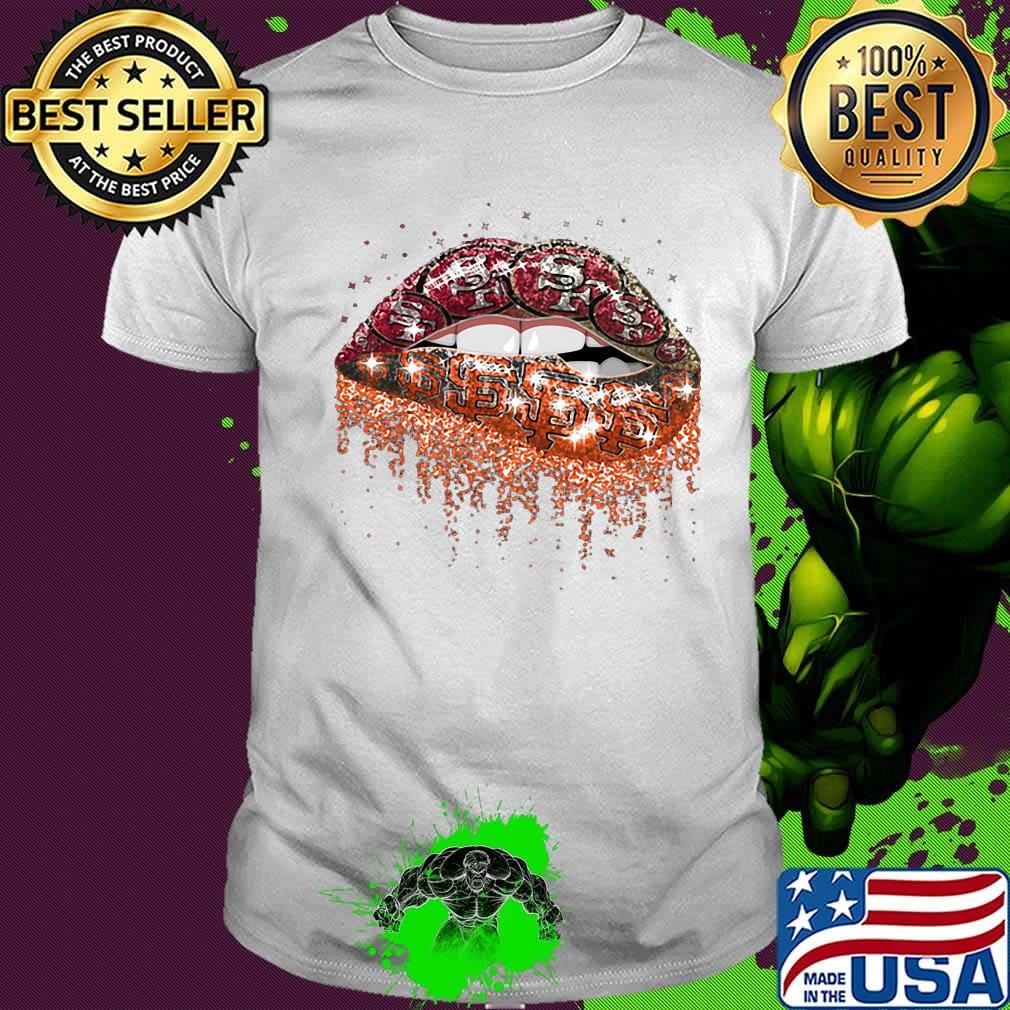 Lips san francisco 49ers and san francisco giants shirt Lips san francisco 49ers and san francisco giants shirt
