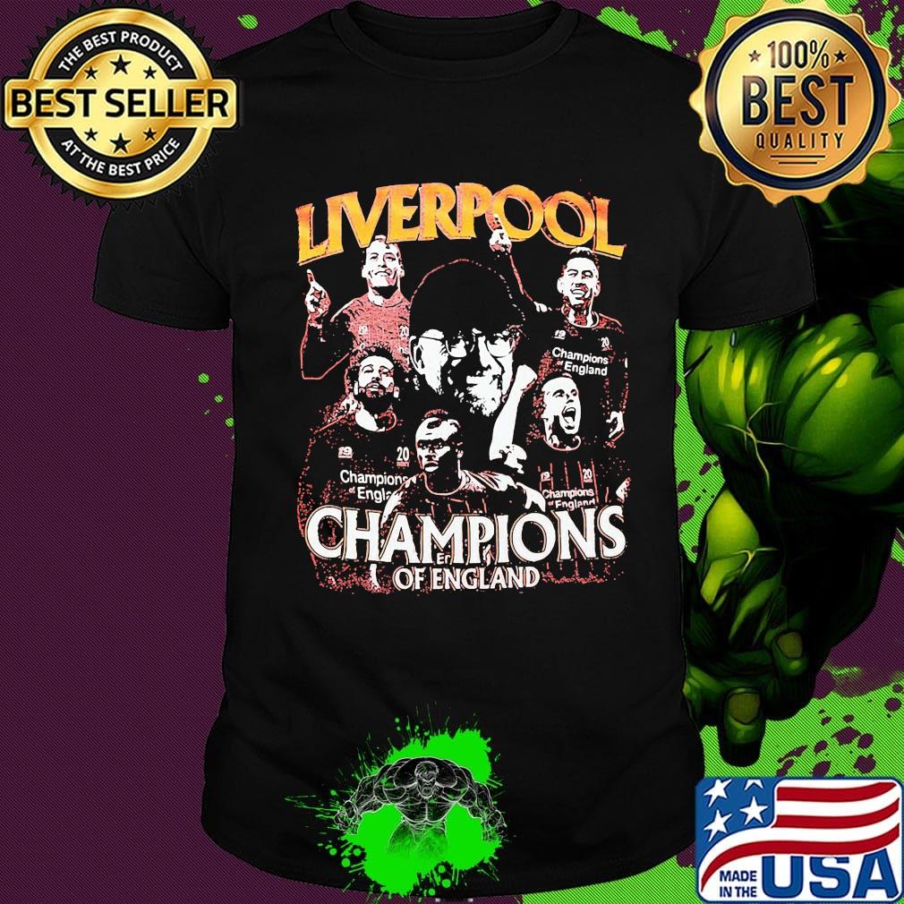 Liverpool champions of england players shirt