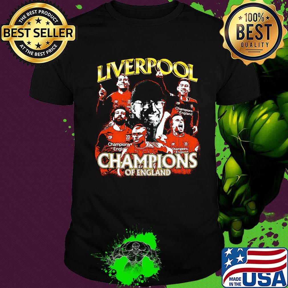 Liverpool champions of england shirt
