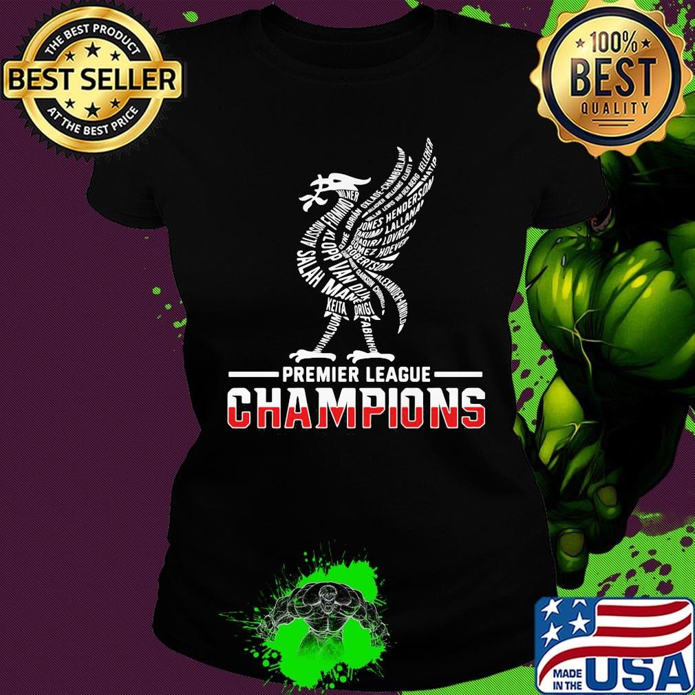 Liverpool fc premier league champions logo s Ladies tee Liverpool fc premier league champions logo s Ladies tee