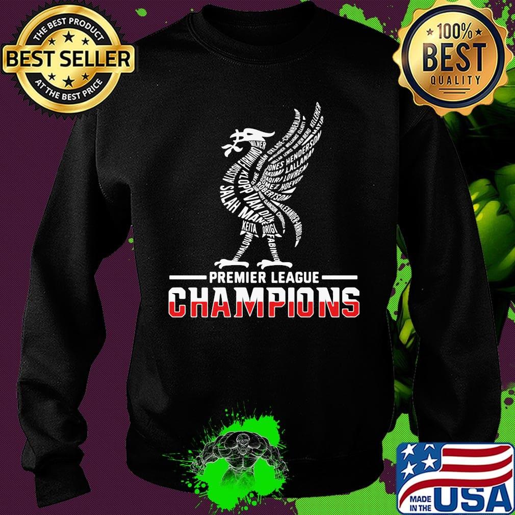 Liverpool fc premier league champions logo s Sweater Liverpool fc premier league champions logo s Sweater