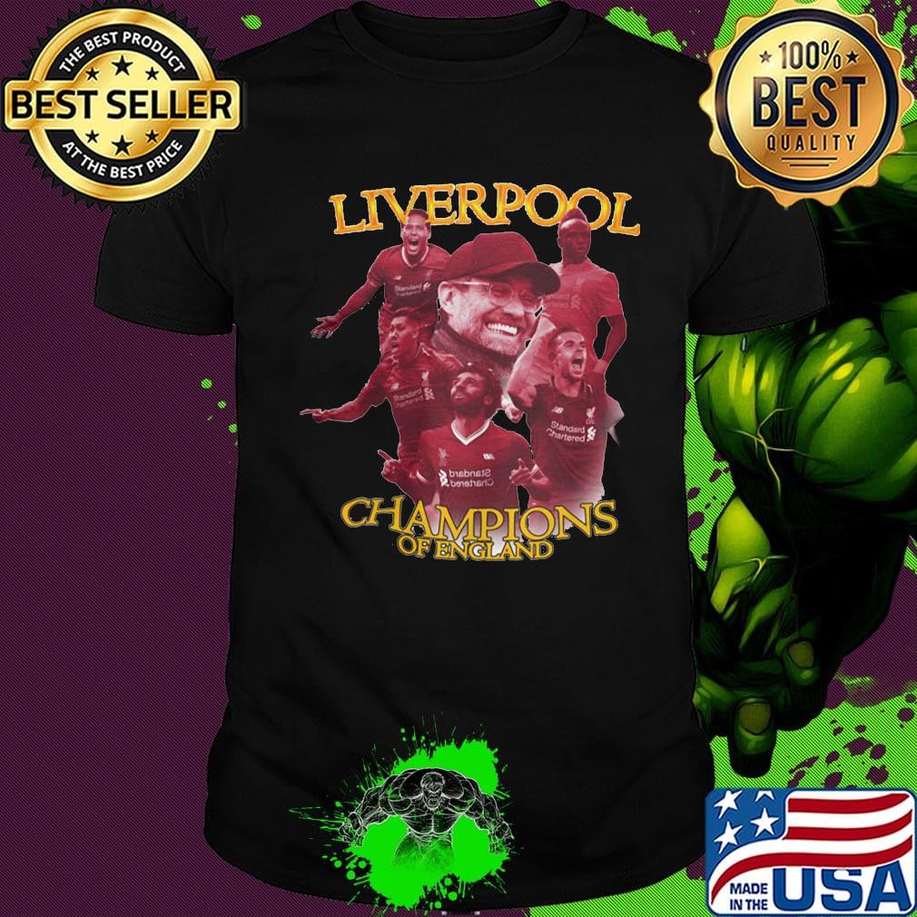 Liverpool football club champions of england shirt Liverpool football club champions of england shirt