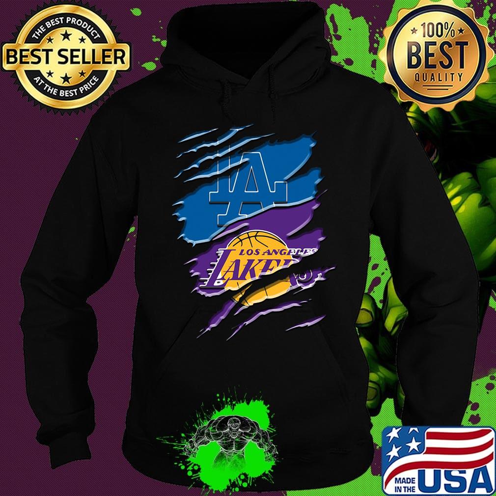 Los angeles dodgers and los angeles lakers s Hoodie Los angeles dodgers and los angeles lakers s Hoodie