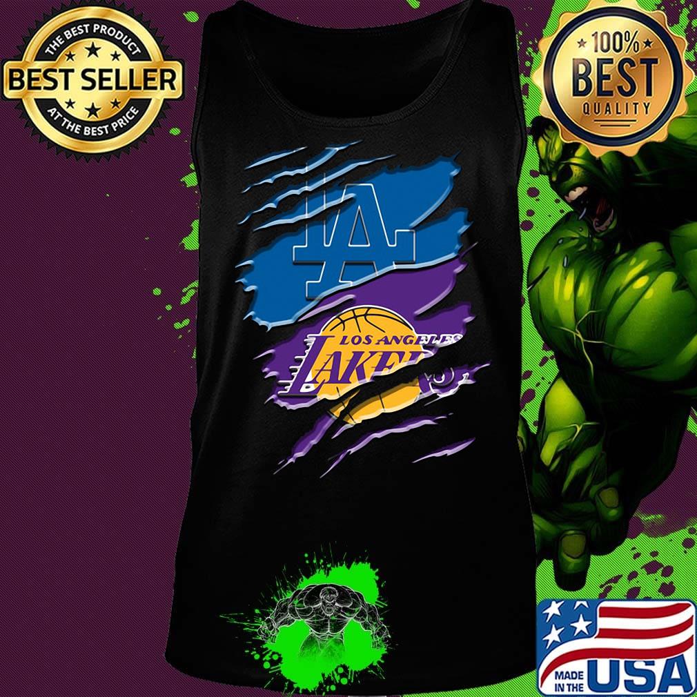 Los angeles dodgers and los angeles lakers s Tank top Los angeles dodgers and los angeles lakers s Tank top
