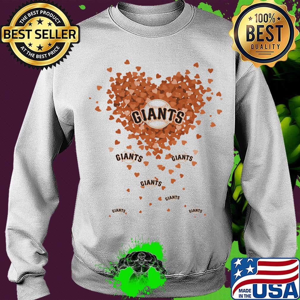 Love new york giants baseball hearts s Sweater Love new york giants baseball hearts s Sweater