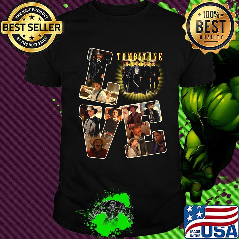 Love tombstone movie characters shirt Love tombstone movie characters shirt