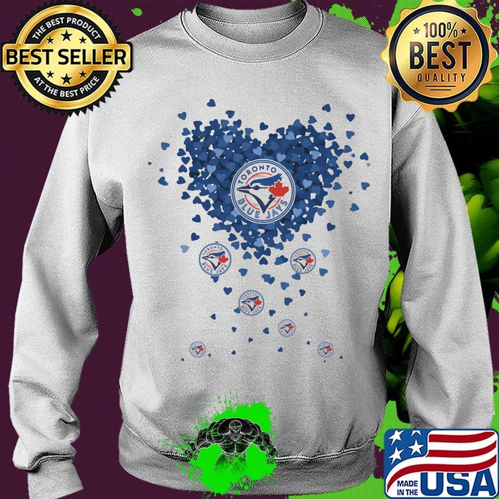 Love toronto blue jays hearts s Sweater Love toronto blue jays hearts s Sweater