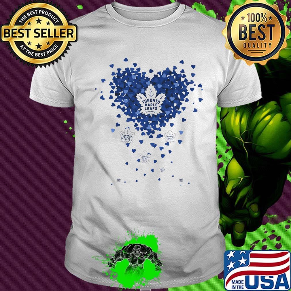 Love toronto maple leafs baseball heart diamond shirt