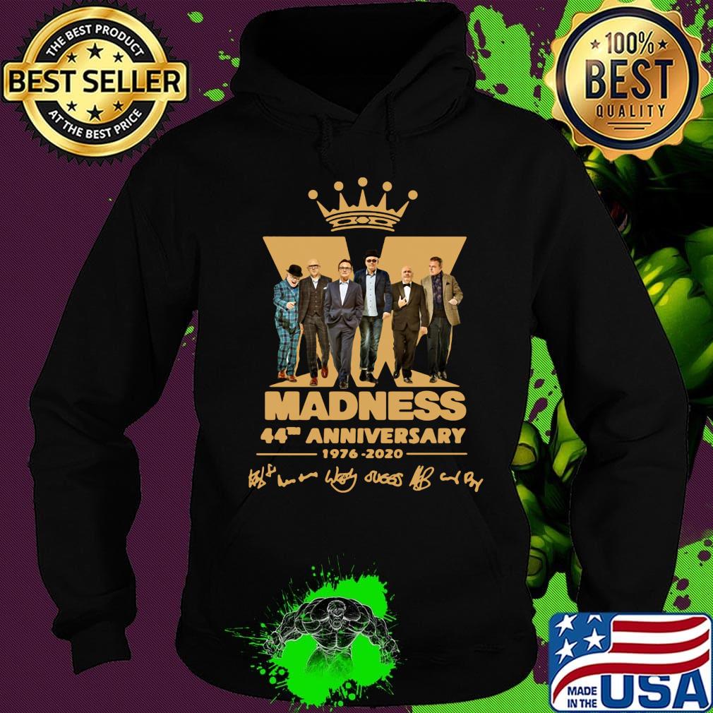 Madness 44th anniversary 1976 2020 characters signatures s Hoodie Madness 44th anniversary 1976 2020 characters signatures s Hoodie