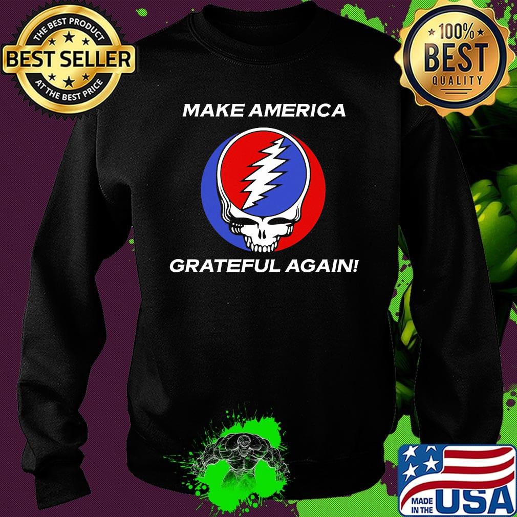 Make america grateful again logo band s Sweater Make america grateful again logo band s Sweater