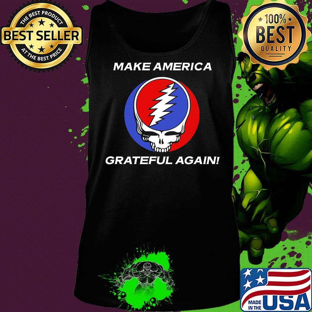 Make america grateful again logo band s Tank top Make america grateful again logo band s Tank top