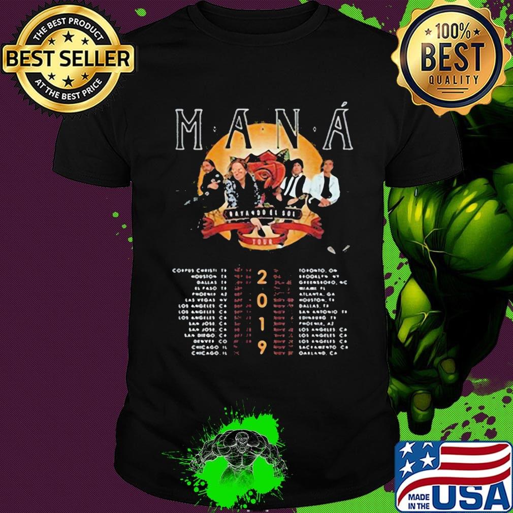 Mana band batado el tour 2019 shirt