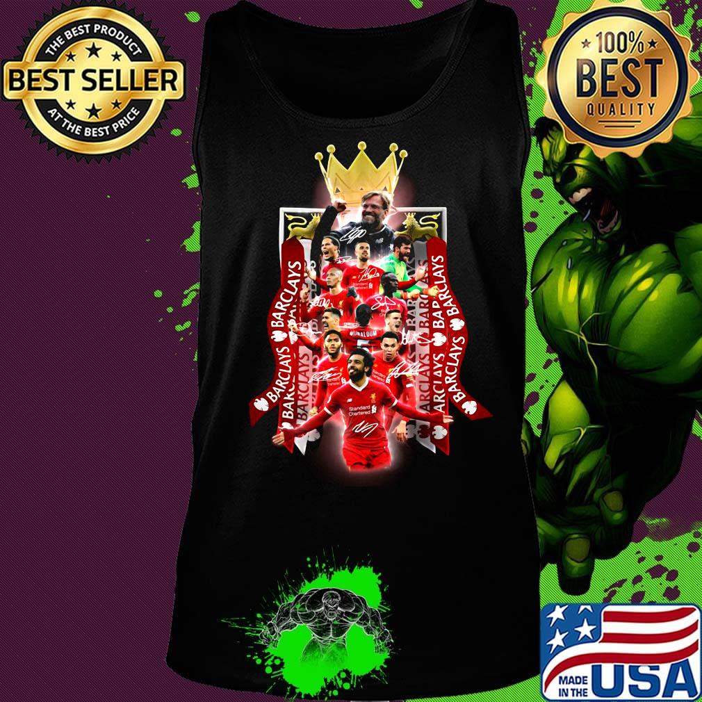 Manchester LIV champion Barclays king man signature s Tank top Manchester LIV champion Barclays king man signature s Tank top