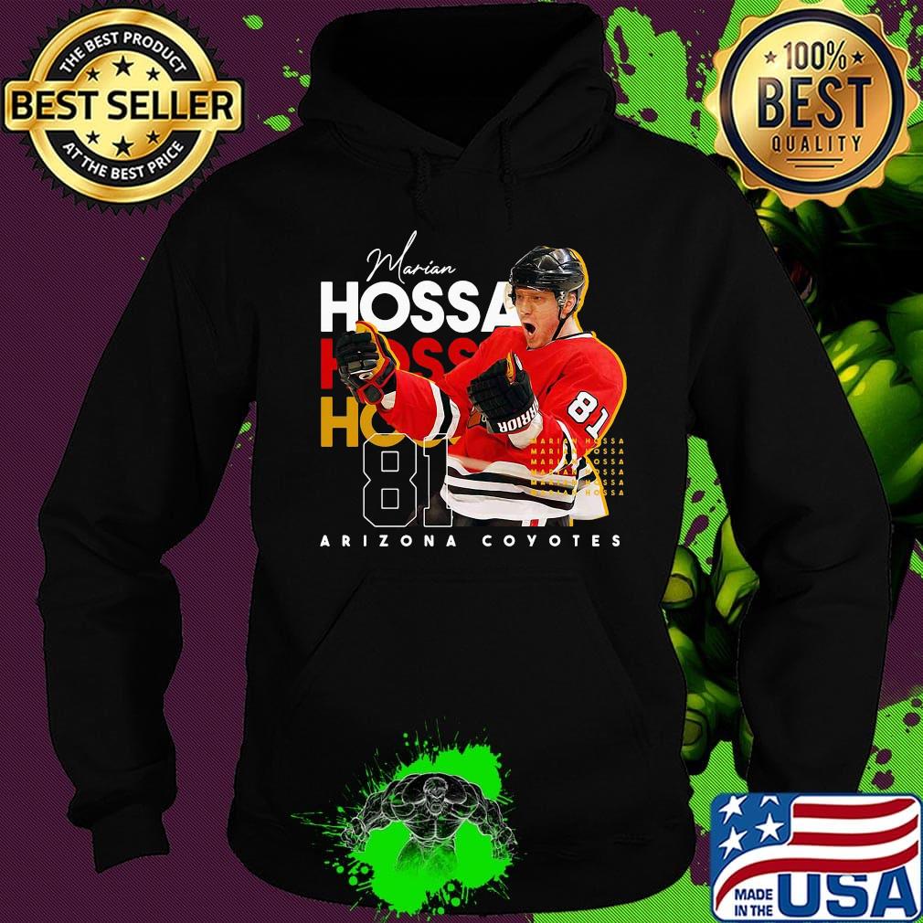 Marian hossa 69 arizona ice hockey winger s Hoodie Marian hossa 69 arizona ice hockey winger s Hoodie