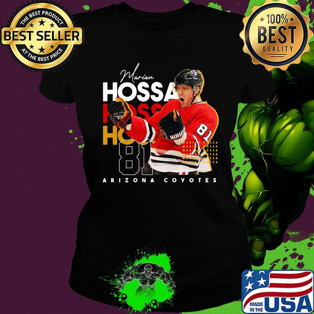 Marian hossa 69 arizona ice hockey winger s Ladies tee Marian hossa 69 arizona ice hockey winger s Ladies tee
