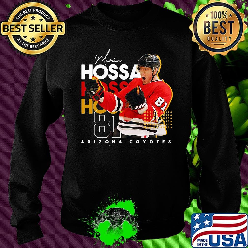 Marian hossa 81 arizona coyotes hockey s Sweater Marian hossa 81 arizona coyotes hockey s Sweater