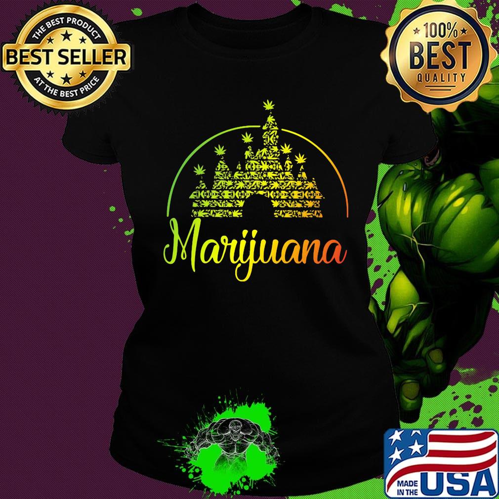 Marijuana Disney weed s Ladies tee Marijuana Disney weed s Ladies tee