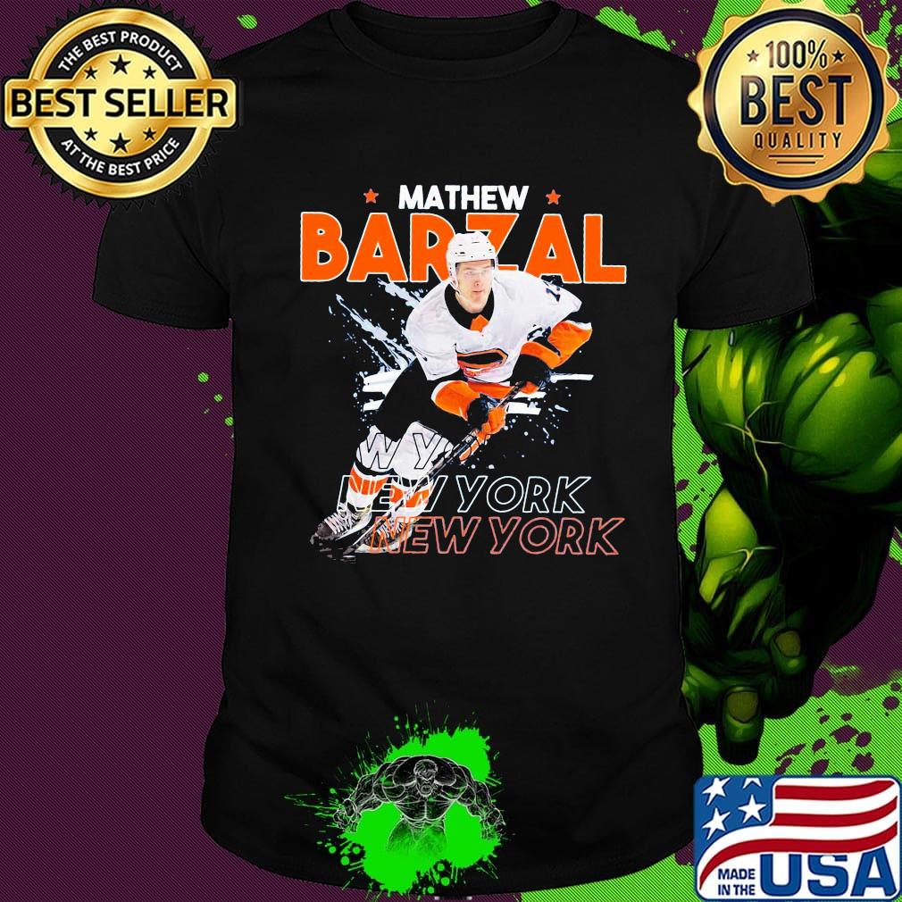 Mathew barzal no. 13 new york ice hockey centre player shirt