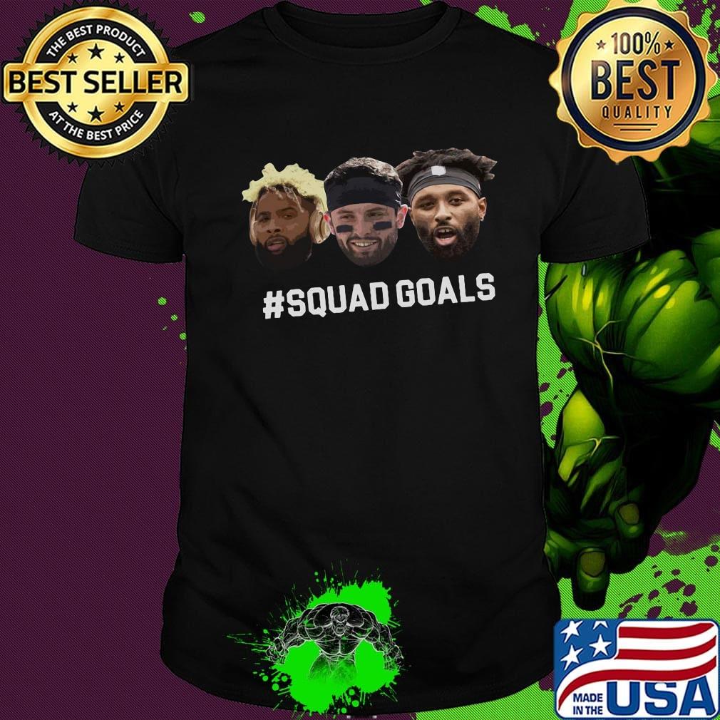 Mayfield odell jarvis cleveland football squad goals shirt