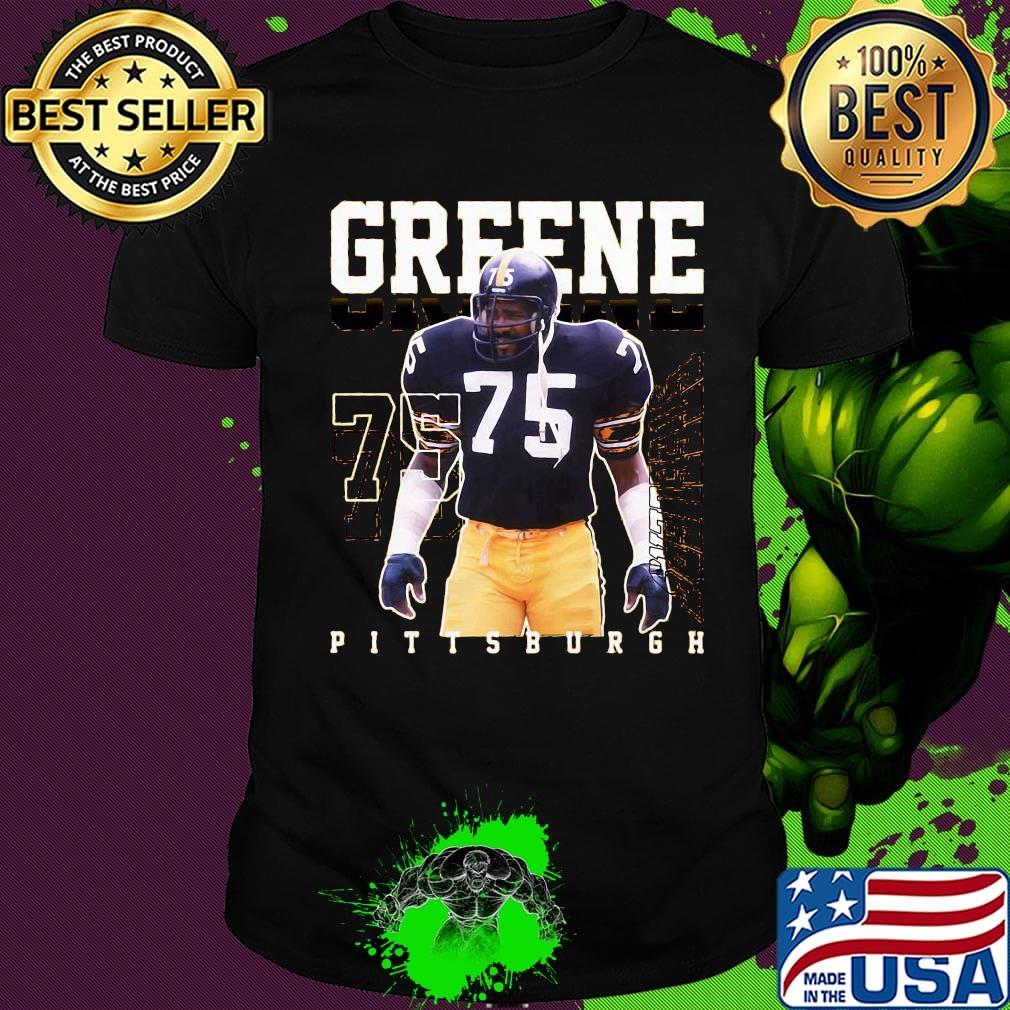 Mean greene 75 pittsburgh football player shirt