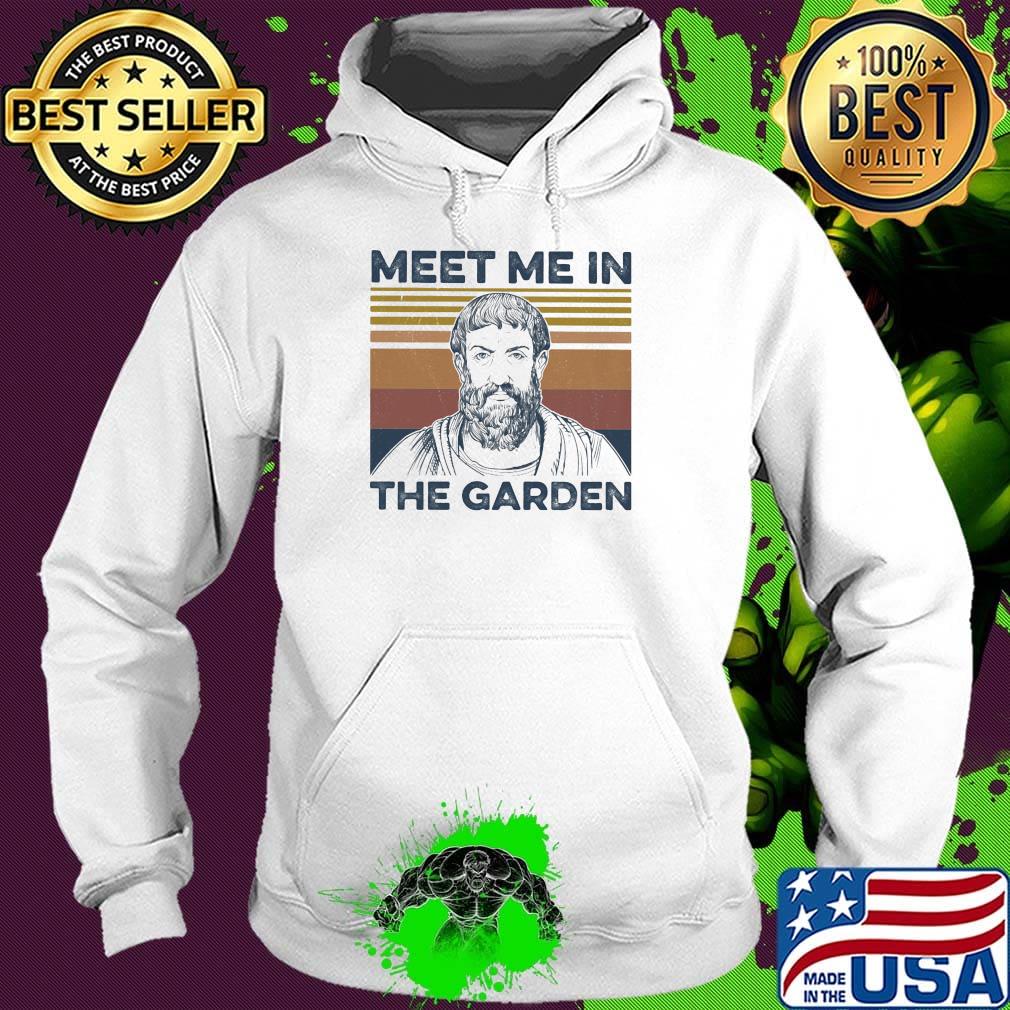 Meet me in the garden vintage retro s Hoodie Meet me in the garden vintage retro s Hoodie