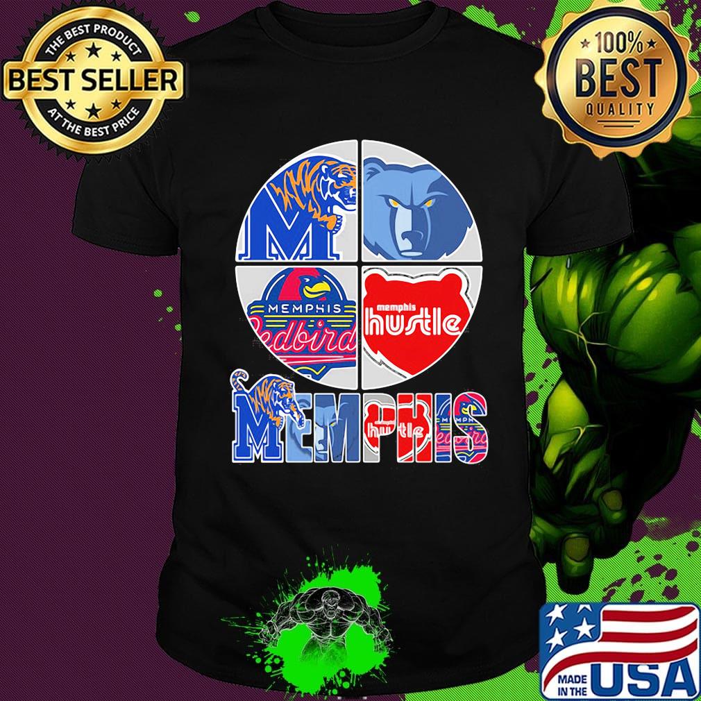 Memphis tigers grizzlies redbird and hustle shirt