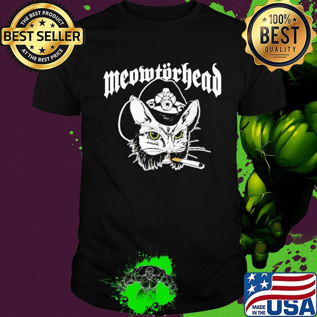 Meowtorhead Kilmeowster Smoking shirt