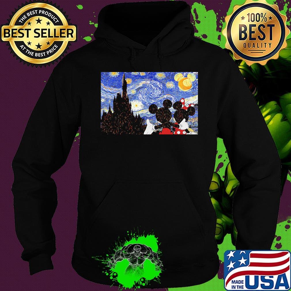 Mickey minnie mouse starry night van gogh s Hoodie Mickey minnie mouse starry night van gogh s Hoodie