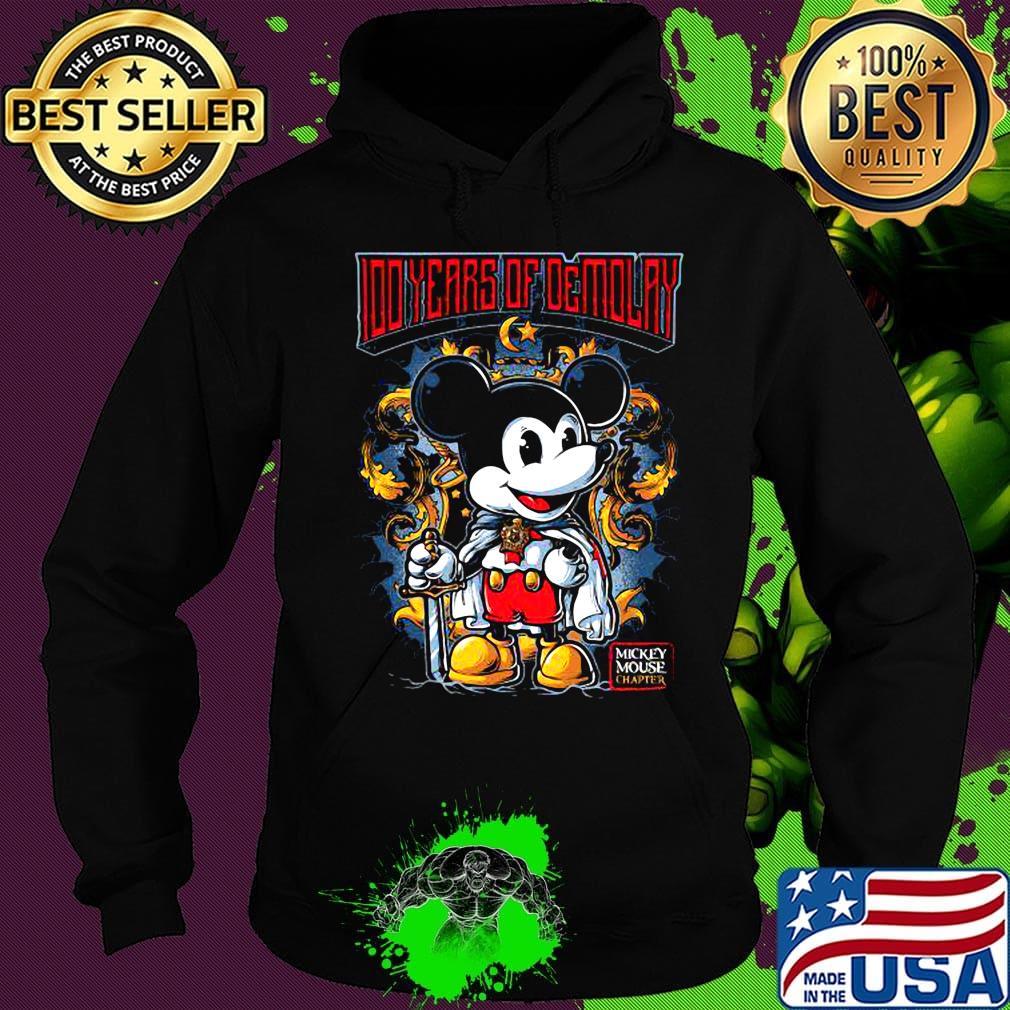 Mickey mouse chapter king 100 years of demolay s Hoodie Mickey mouse chapter king 100 years of demolay s Hoodie