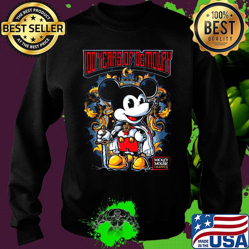 Mickey mouse chapter king 100 years of demolay s Sweater Mickey mouse chapter king 100 years of demolay s Sweater