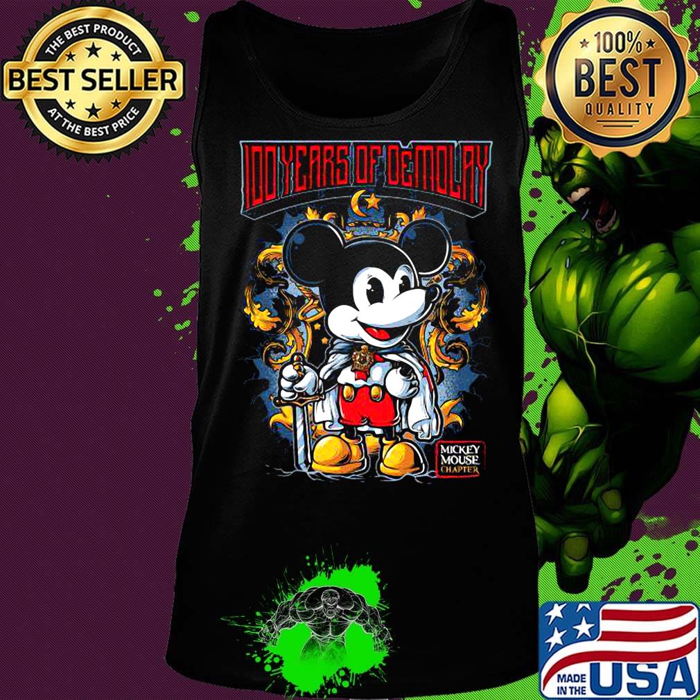 Mickey mouse chapter king 100 years of demolay s Tank top Mickey mouse chapter king 100 years of demolay s Tank top