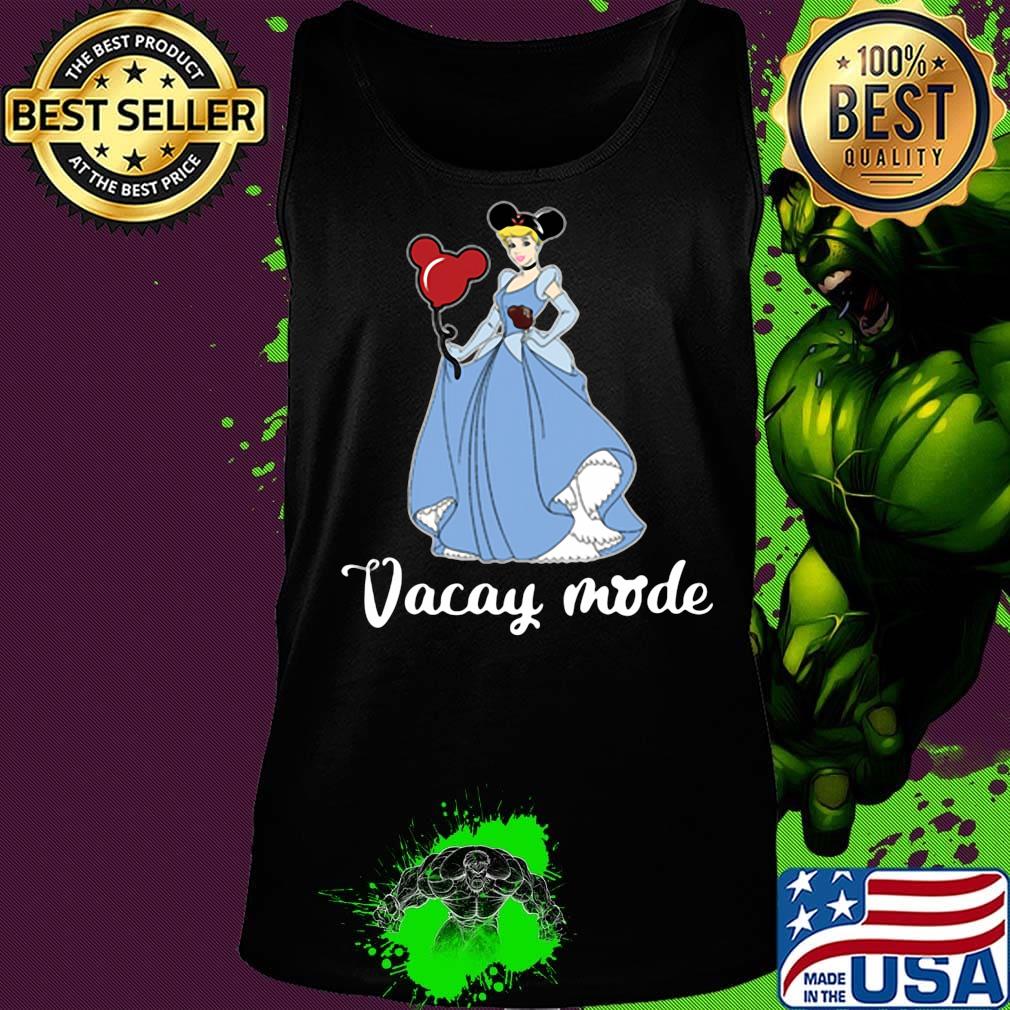 Mickey mouse cinderella vacay mode s Tank top Mickey mouse cinderella vacay mode s Tank top