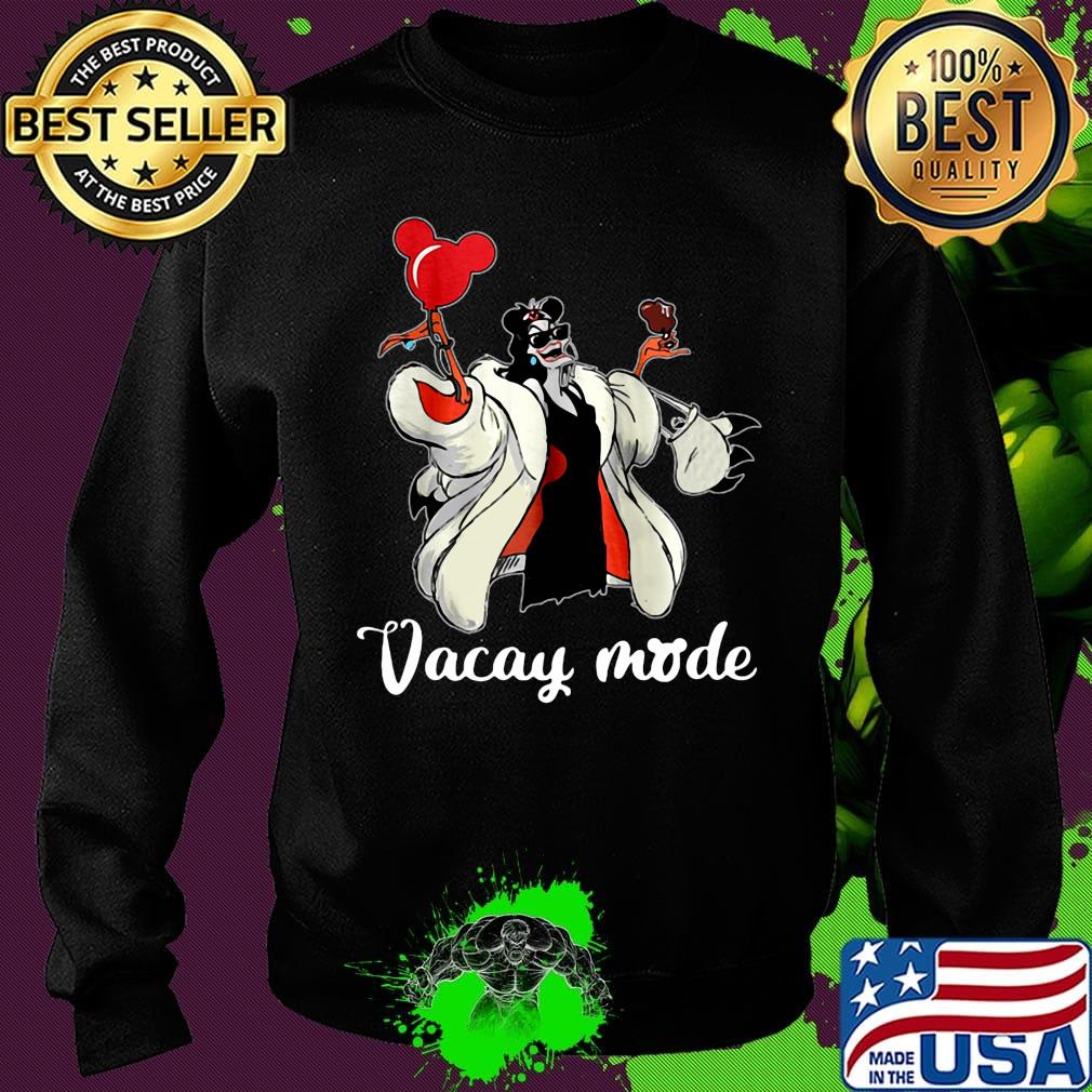 Mickey mouse cruella de vil vacay mode s Sweater Mickey mouse cruella de vil vacay mode s Sweater