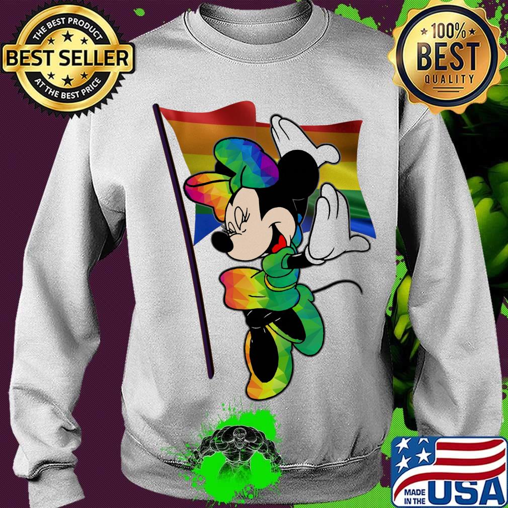 Minnie mouse LGBT flag s Sweater Minnie mouse LGBT flag s Sweater