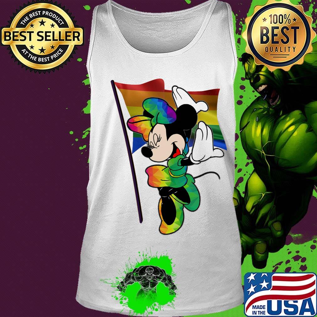 Minnie mouse LGBT flag s Tank top Minnie mouse LGBT flag s Tank top