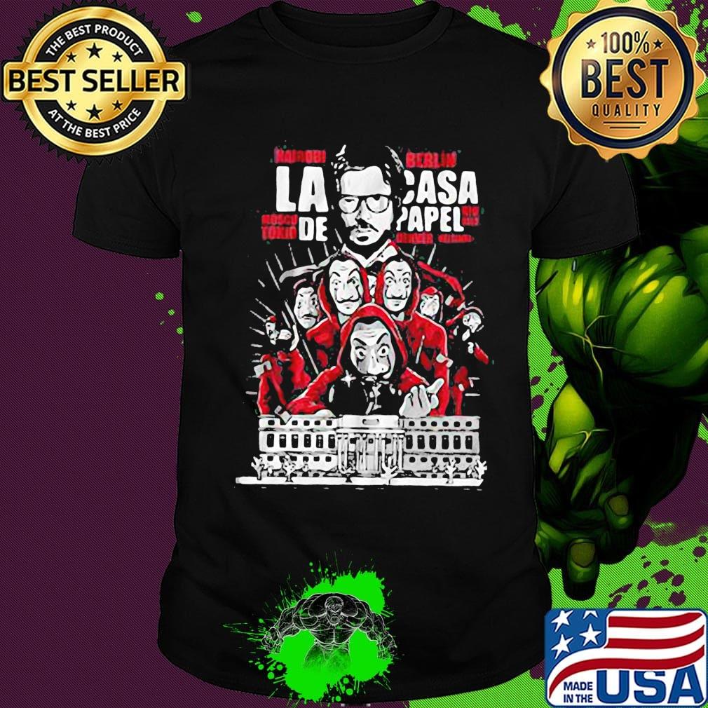 Money heist la casa de papel shirt