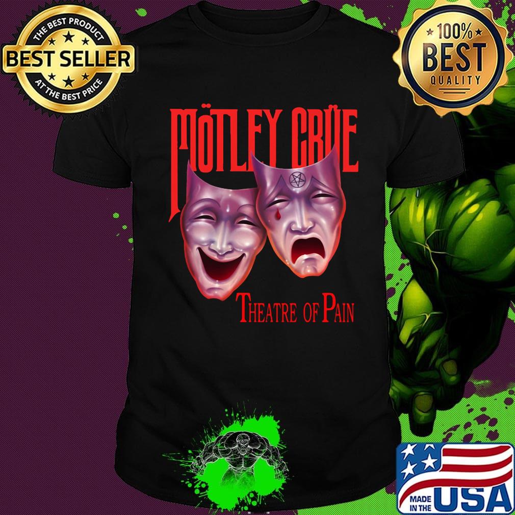 Motley crue band theatre of pain shirt