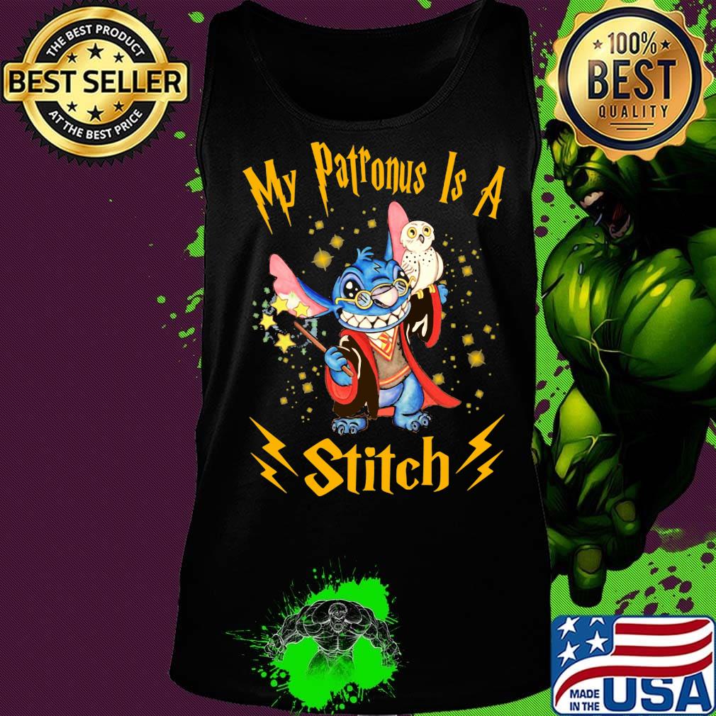 My patronus is a stitch and owl s Tank top My patronus is a stitch and owl s Tank top