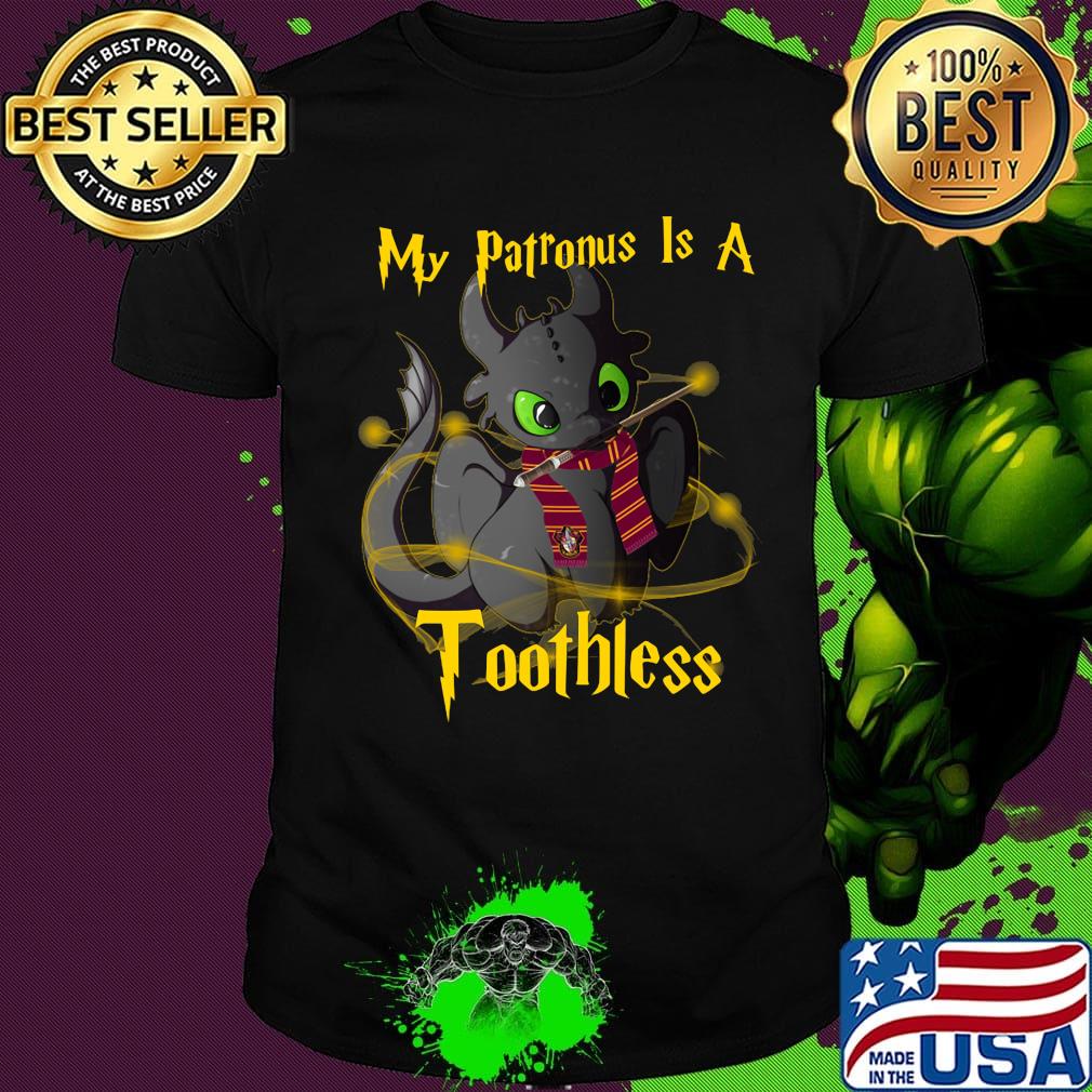 My patronus is a toothless dragon shirt