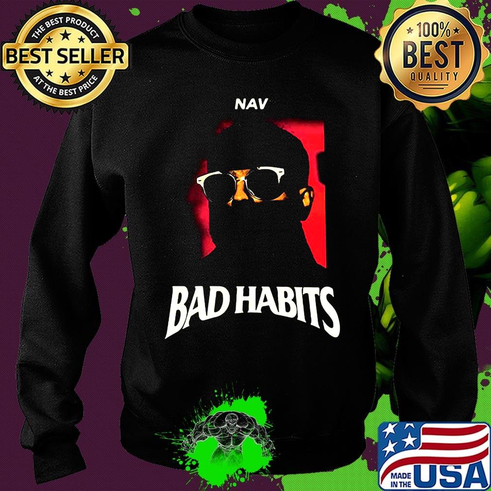 Nav bad habits album s Sweater Nav bad habits album s Sweater