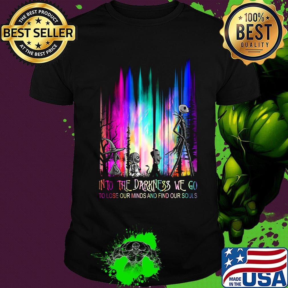 Nightmare abbey road into the darkness we go to lose our minds and find our souls shirt